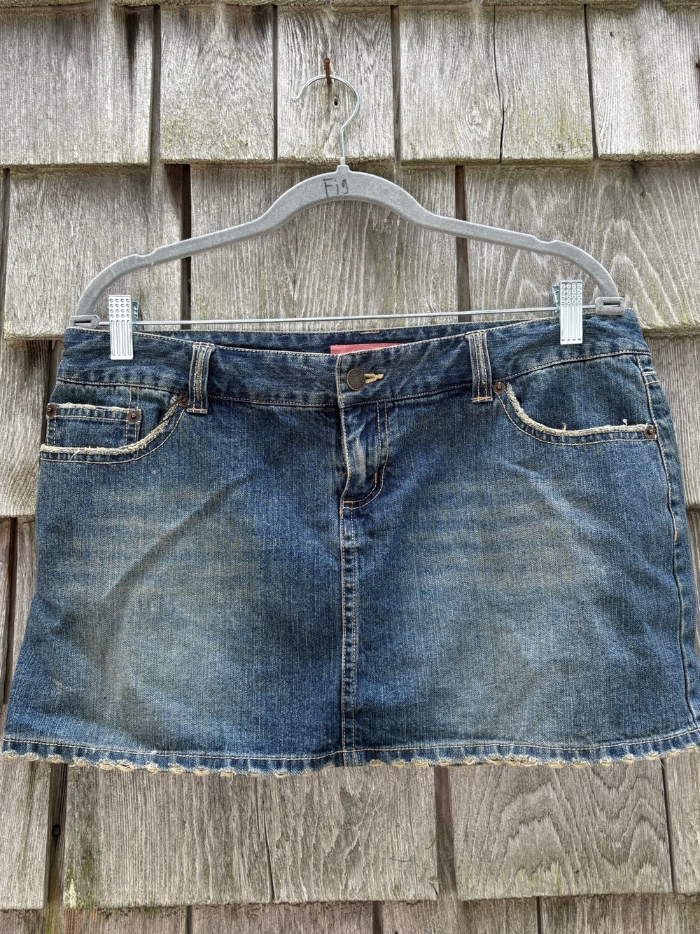 Aeropostale Vintage Blue Denim Mini Skirt